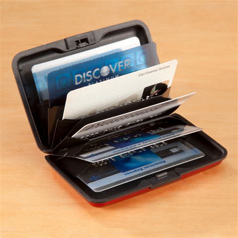 metal credit card holder argos